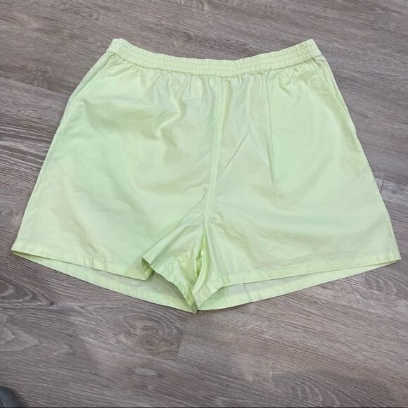 Bp Sweat Shorts in Lime Summer Lightweight Cooton - Picture 1 of 6